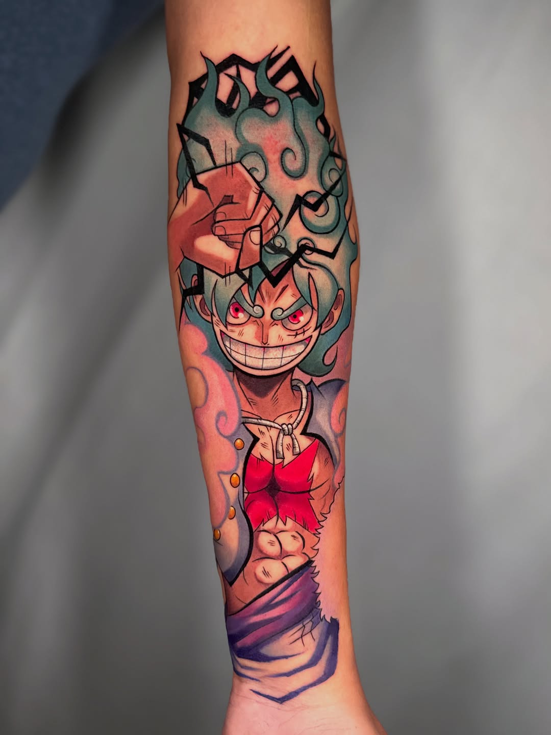 Tattoo by @solrugama — anime, new_school