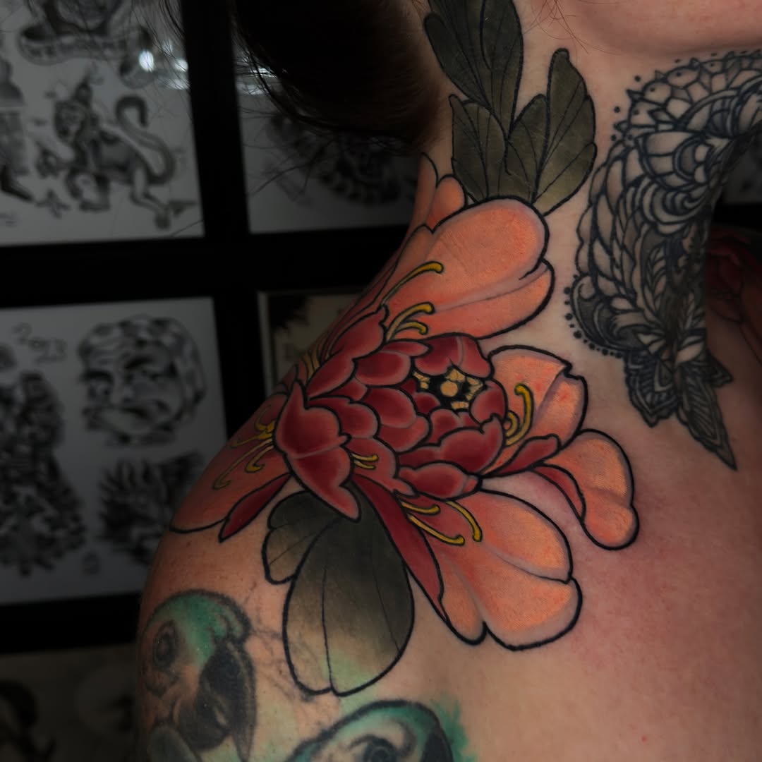 Tattoo by @goldenheartco_tattoos — japanese_irezumi, illustrative