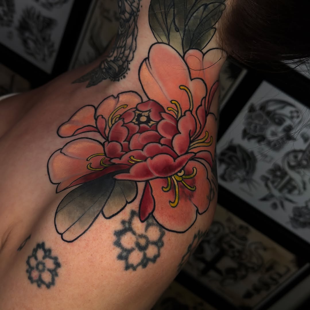 Tattoo by @goldenheartco_tattoos — japanese_irezumi, illustrative