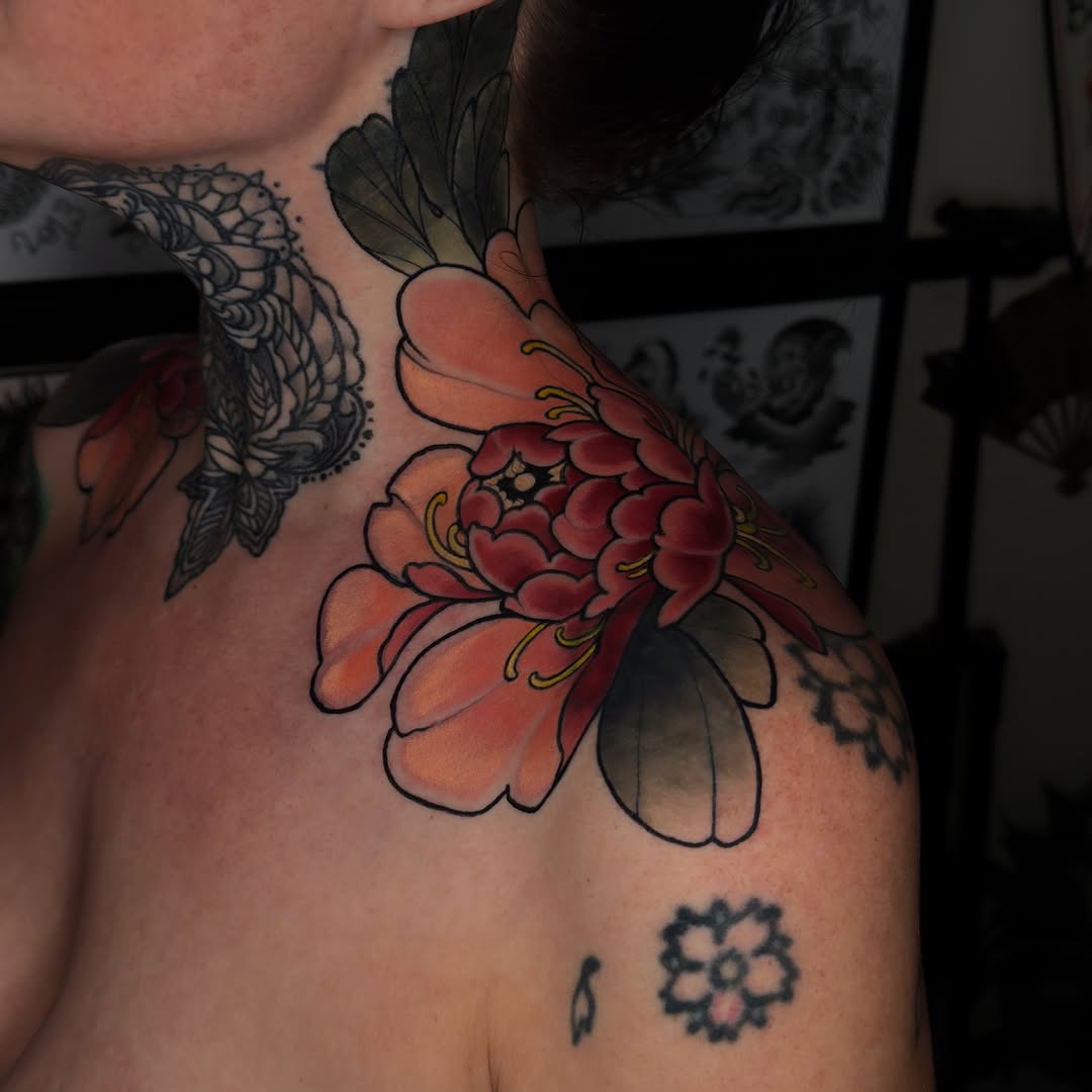 Tattoo by @goldenheartco_tattoos — japanese_irezumi, illustrative