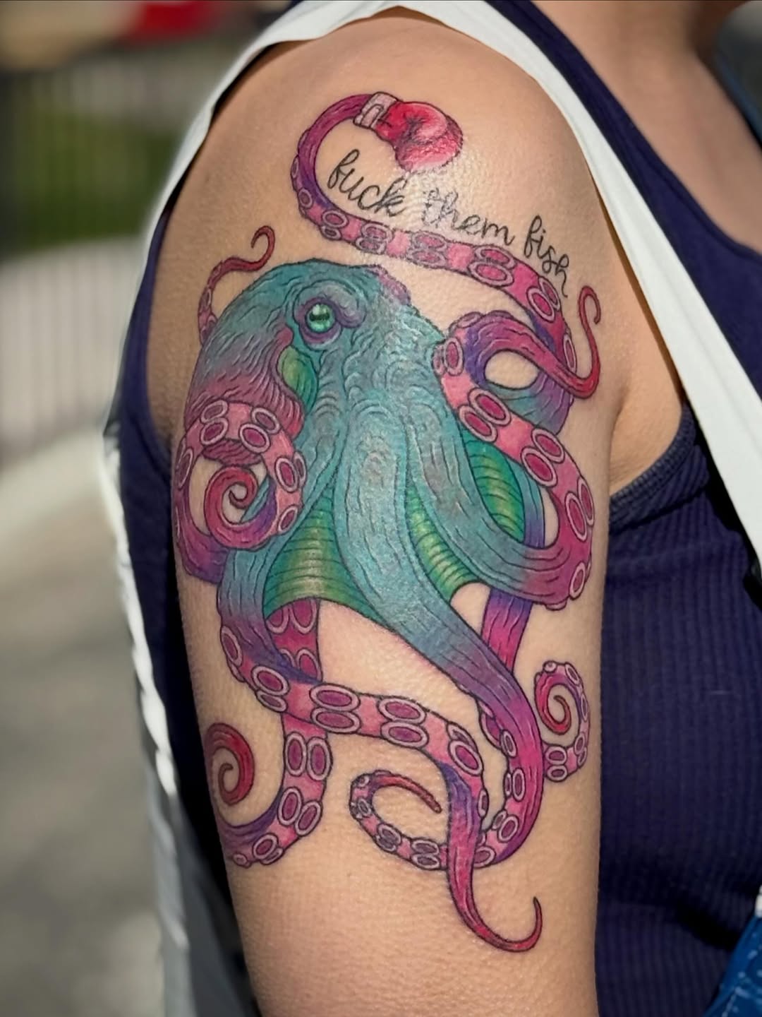 Tattoo by @art.by.ashley93 — illustrative, new_school
