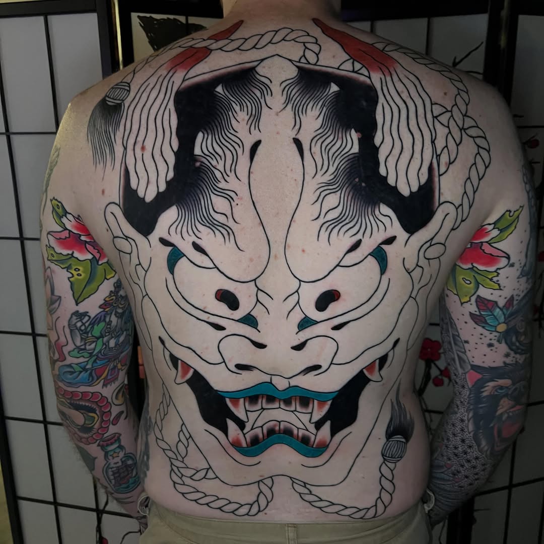 Tattoo by @robbdoodle — japanese_irezumi, illustrative