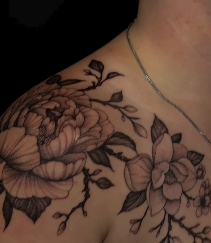 Tattoo by @brennan_walker_tattoo — illustrative, black_and_grey