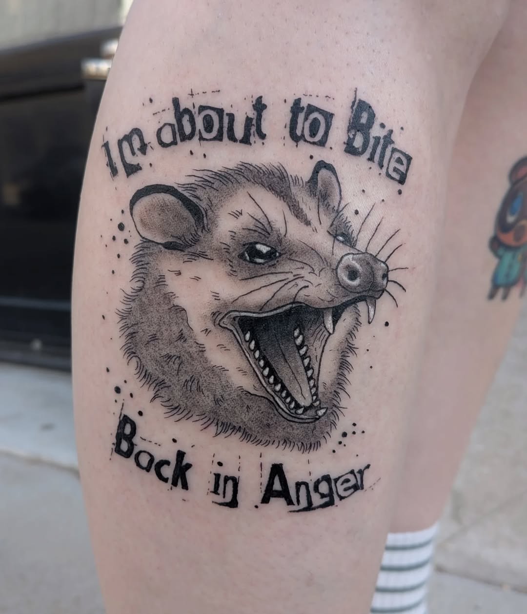 Tattoo by @damondemonink β lettering_script