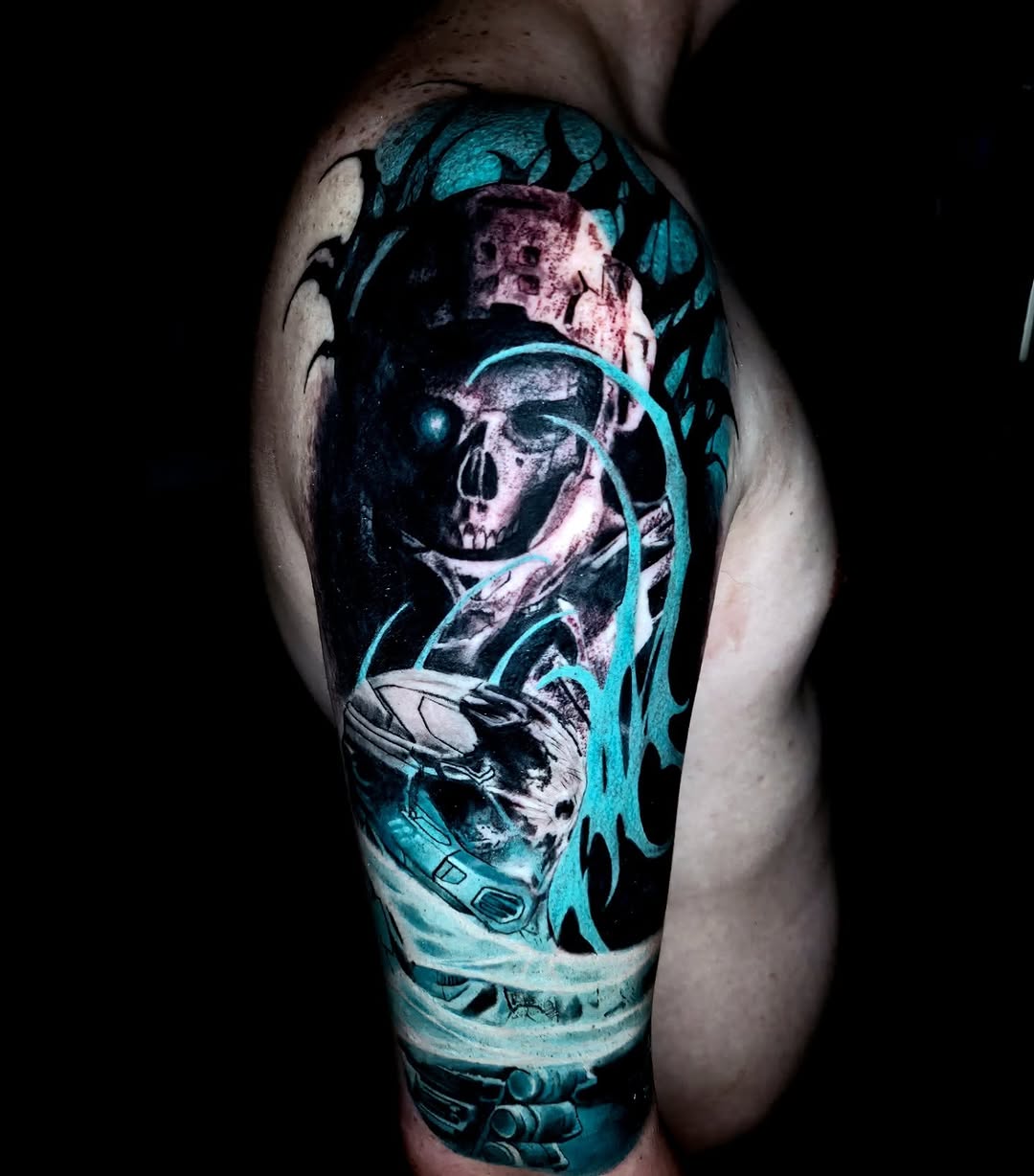 Tattoo by @spencer.tats — realism, dark_realism