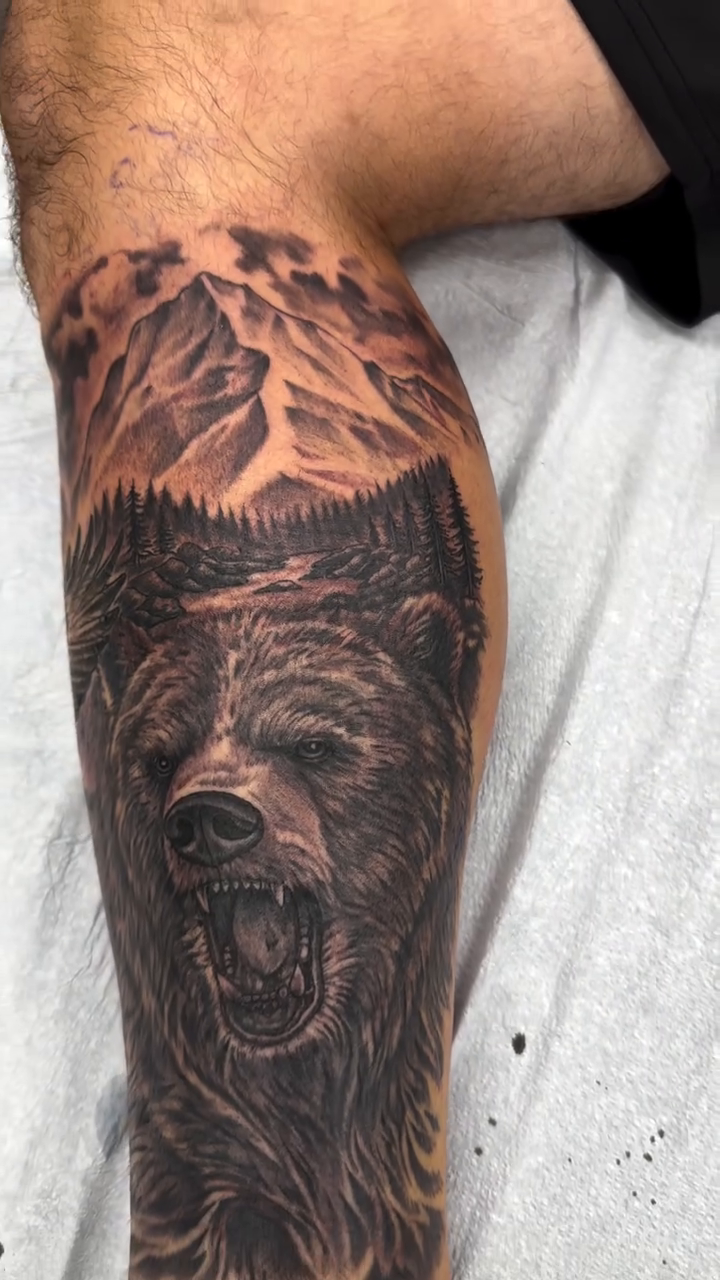 Tattoo by @tattoosbyevan — realism, black_and_grey