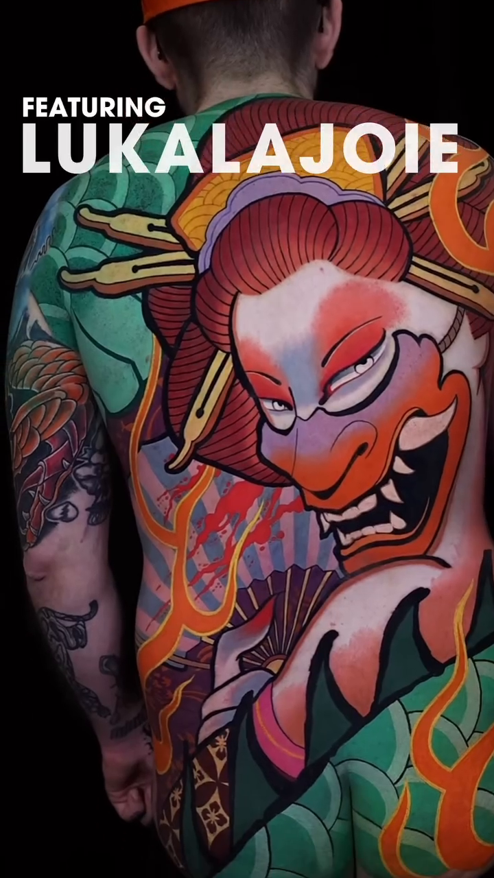 Tattoo by @lukalajoie — japanese_irezumi, blackwork