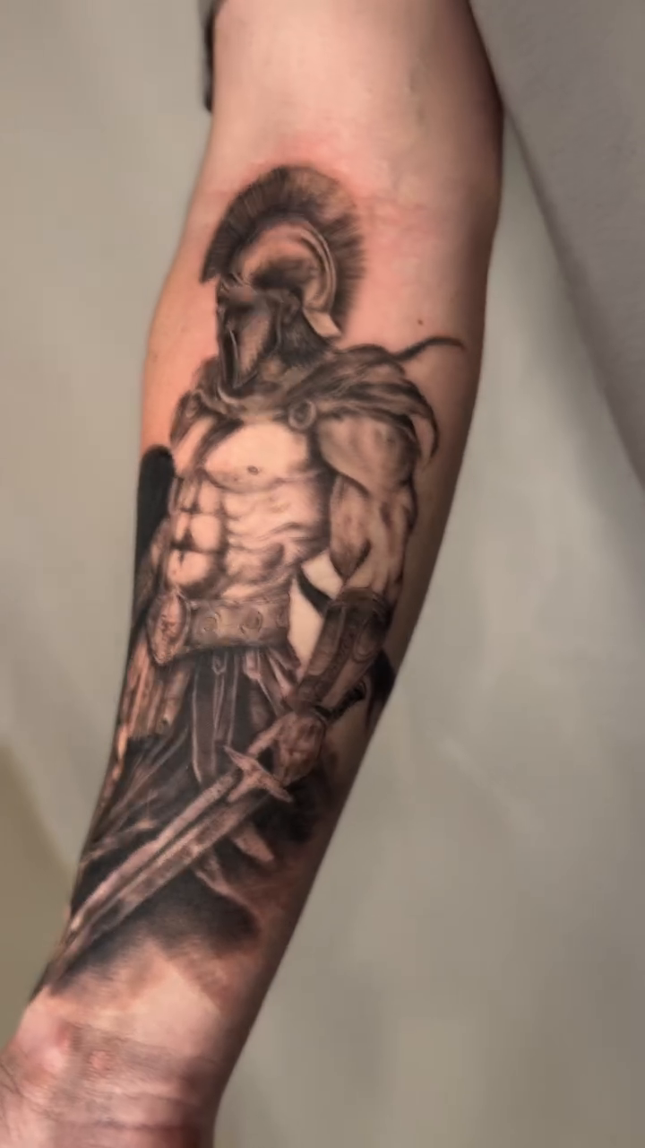 Tattoo by @papamule_ — realism, black_and_grey