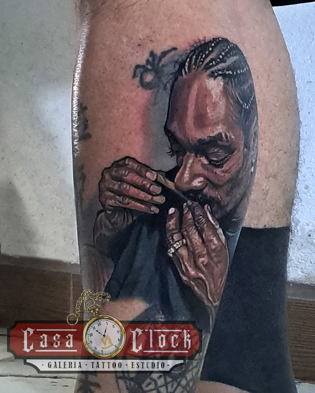 Tattoo by @casa.clock β realism, black_and_grey