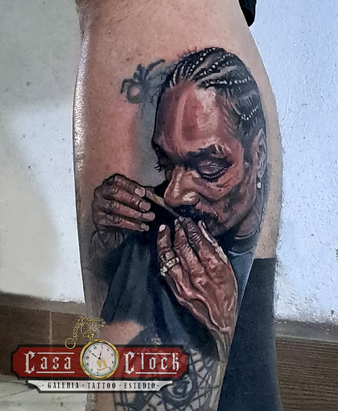Tattoo by @casa.clock β realism, black_and_grey