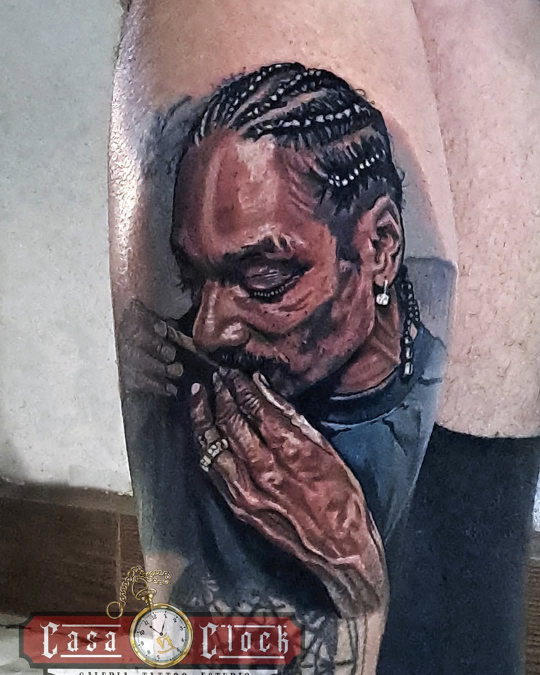 Tattoo by @casa.clock β realism, black_and_grey