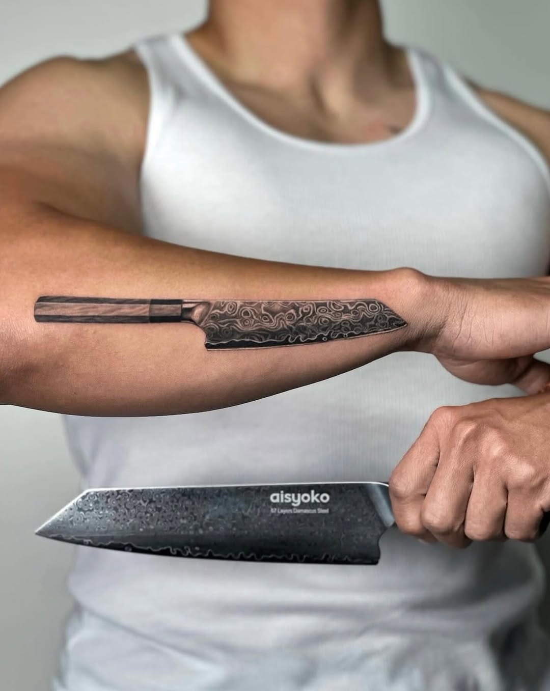 Tattoo by @valerytattoos — realism, black_and_grey