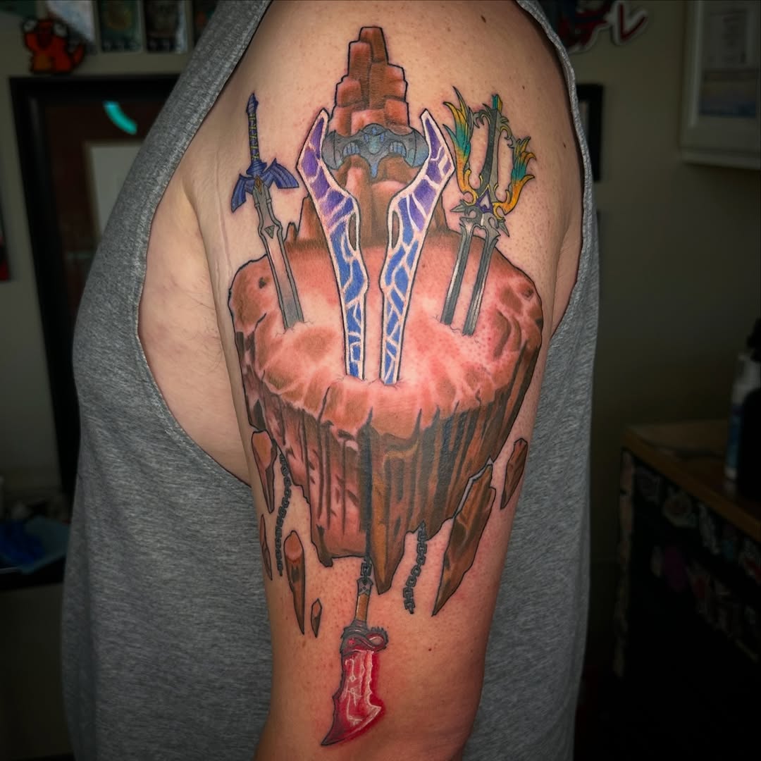 Tattoo by @cazztro.tattoo โ new_school, realism