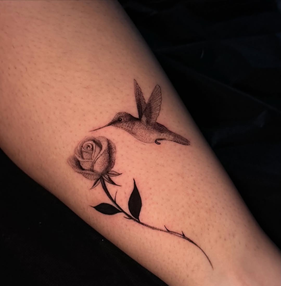 Tattoo by @inkszi — fine_line, realism