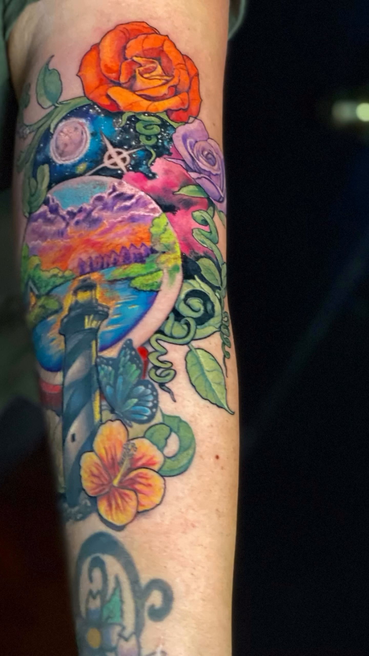 Tattoo by @picassodulartattoo โ neo_traditional, realism