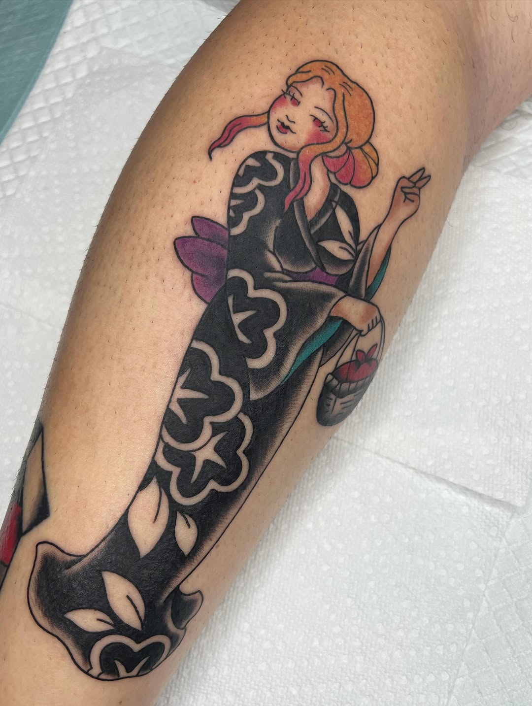 Tattoo by @hannahtattana β neo_traditional, japanese_irezumi