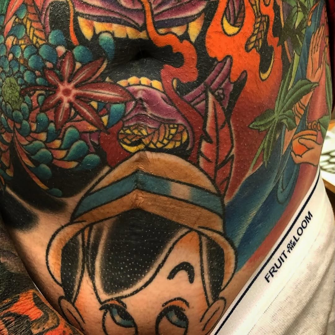Tattoo by @mikediamond151 — japanese_irezumi, illustrative