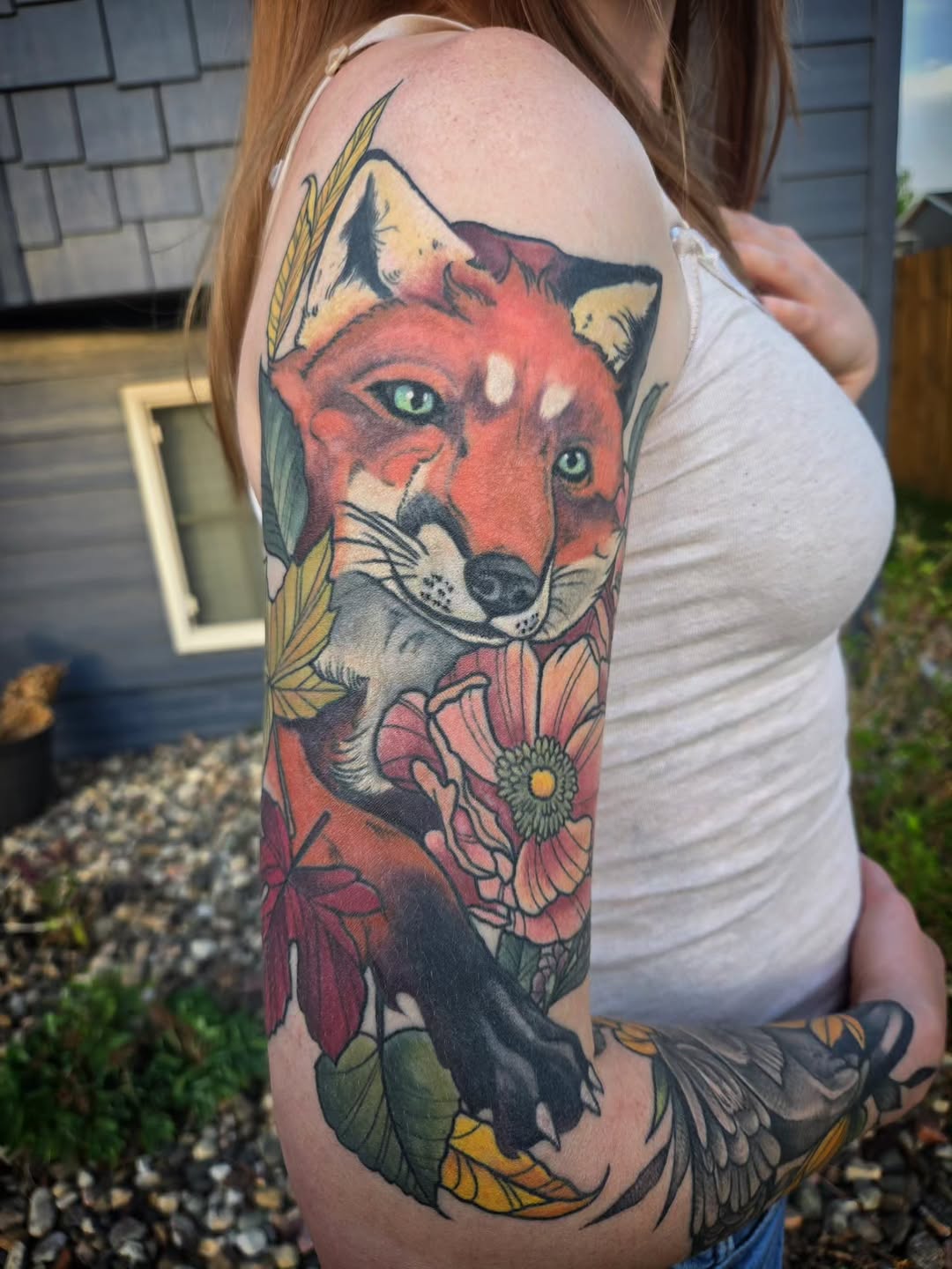 Tattoo by @killer_cait — realism, neo_traditional