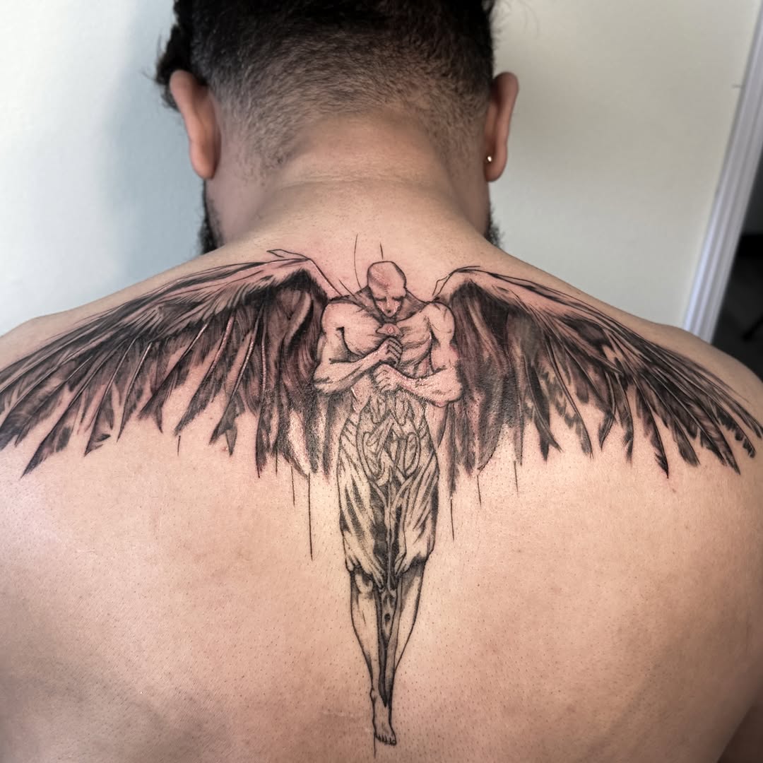 Tattoo by @tattoo_ihselh โ black_and_grey