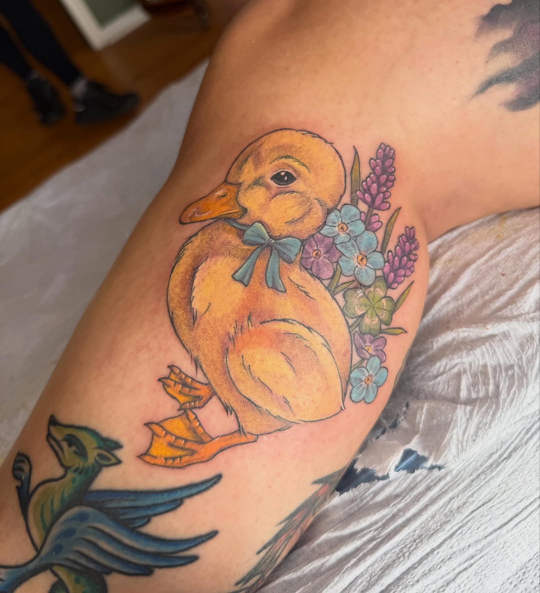 Tattoo by @krasuetattoo — realism, illustrative