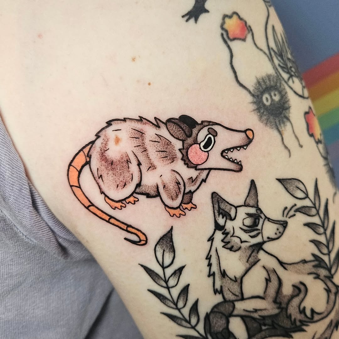 Tattoo by @grayscaleskies — new_school