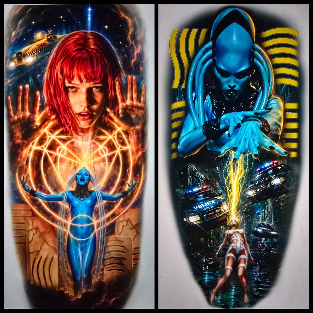 Tattoo by @tattoosbyian_d — realism, dark_realism