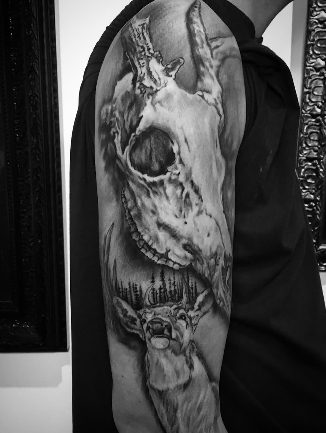 Tattoo by @biggusink — realism, black_and_grey