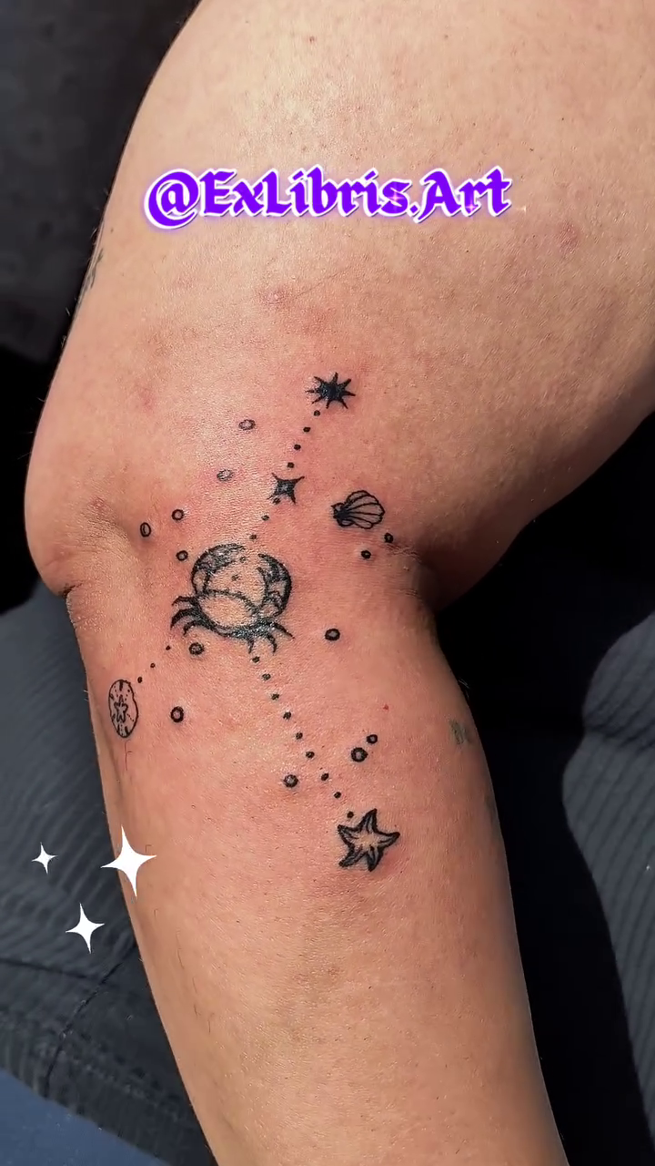 Tattoo by @exlibris.art โ fine_line