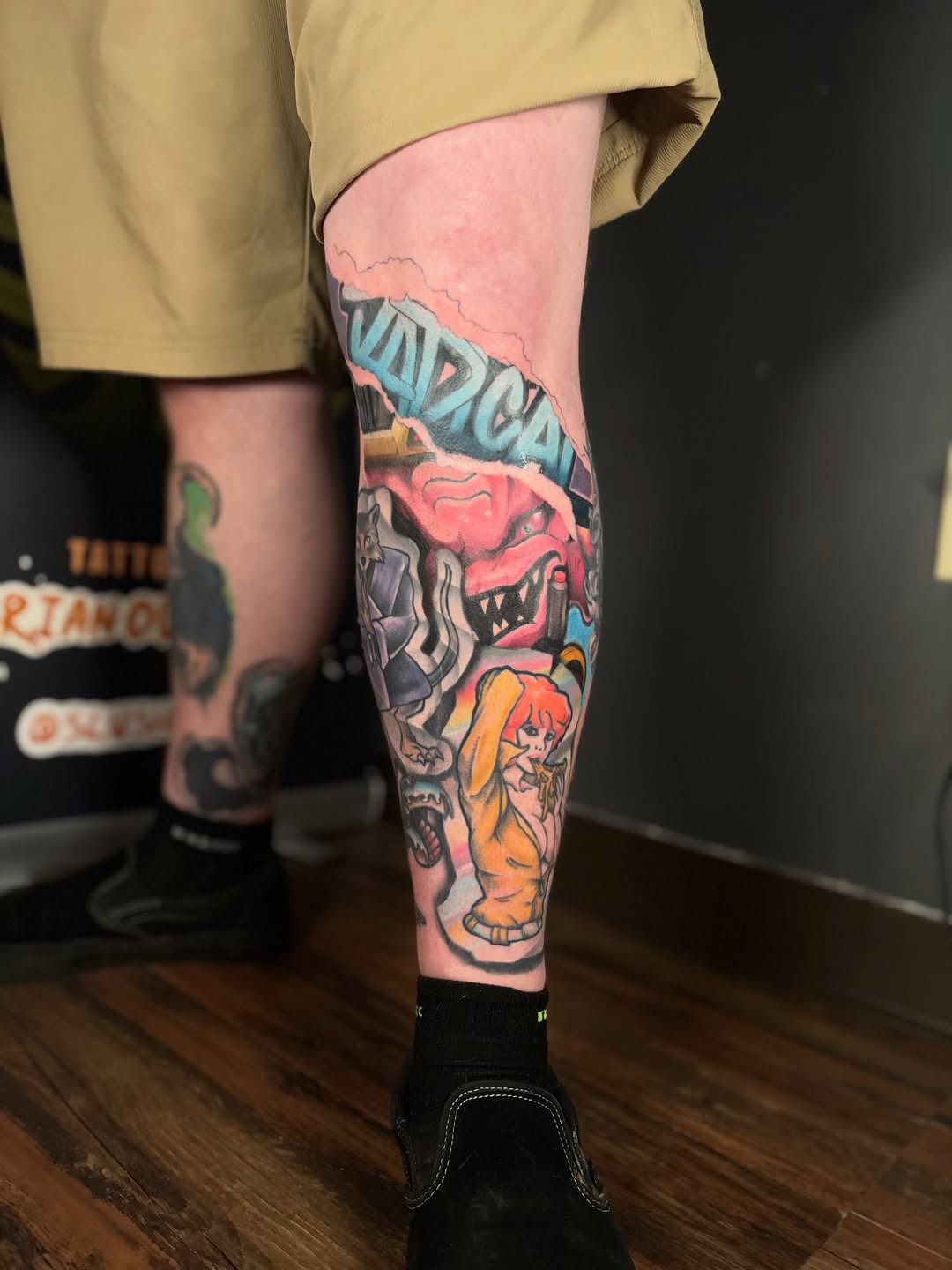 Tattoo by @slushtattoos โ new_school