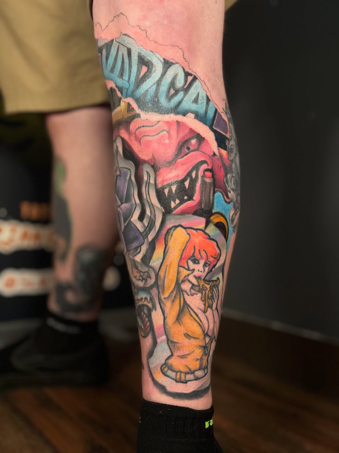 Tattoo by @slushtattoos โ new_school