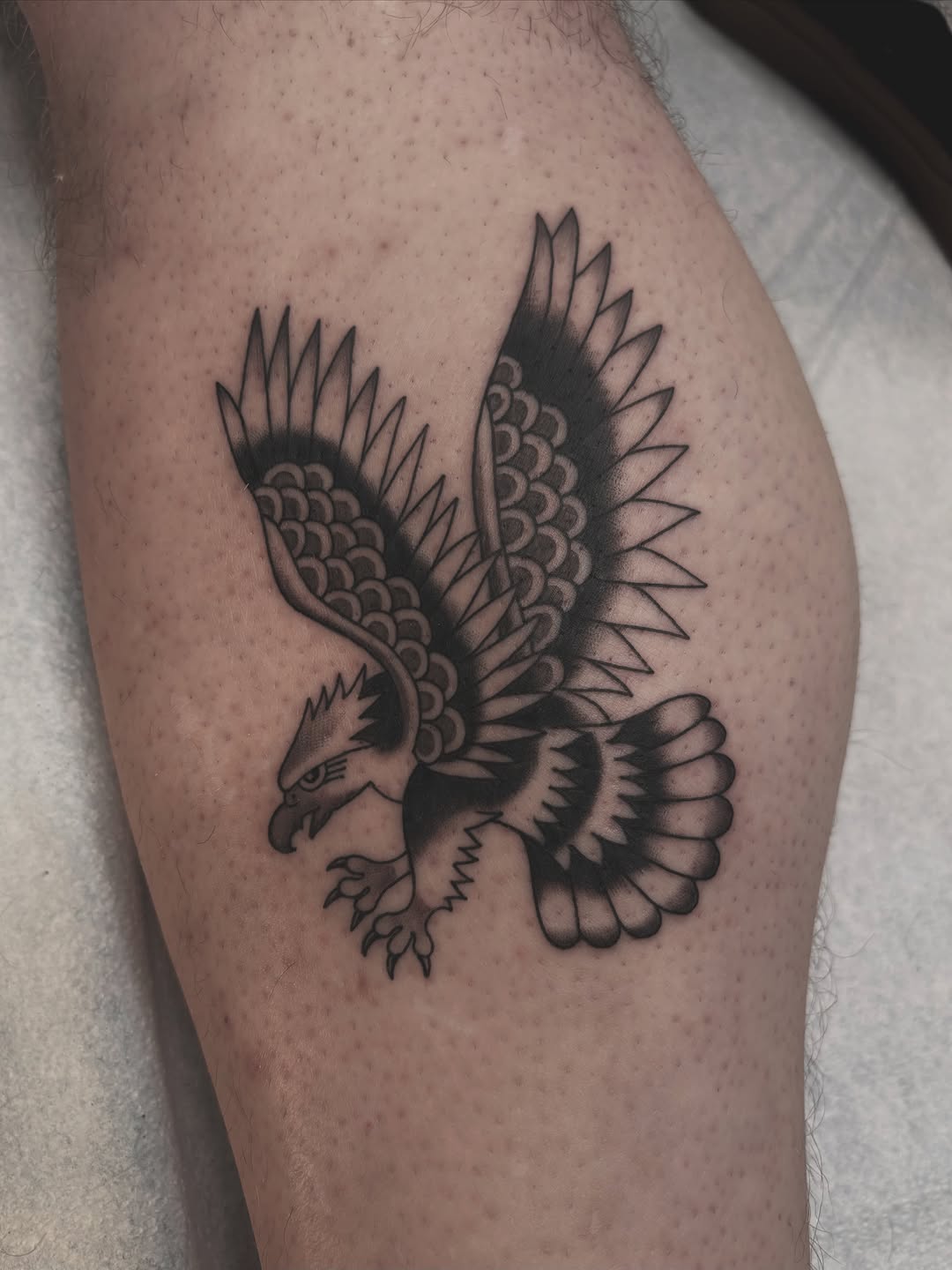 Tattoo by @jakehodsontattoo — american_traditional, black_and_grey
