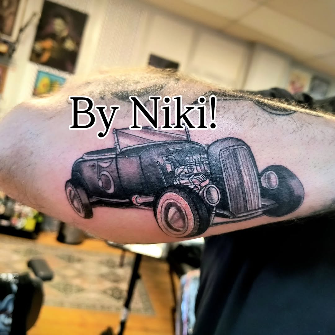 Tattoo by @getnixi — realism, black_and_grey