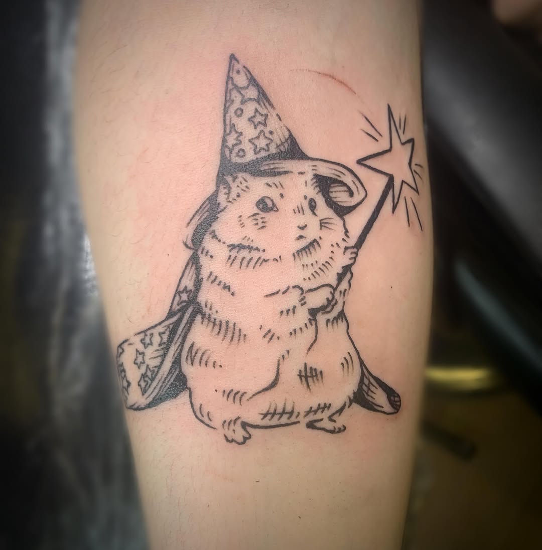Tattoo by @tattoosbyglory — illustrative, black_and_grey