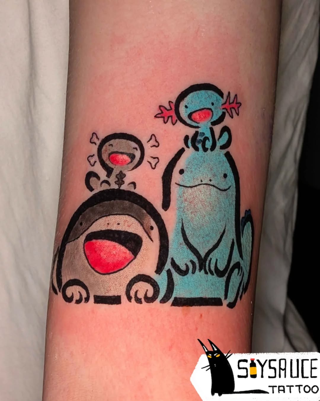 Tattoo by @soysaucetattoo β anime