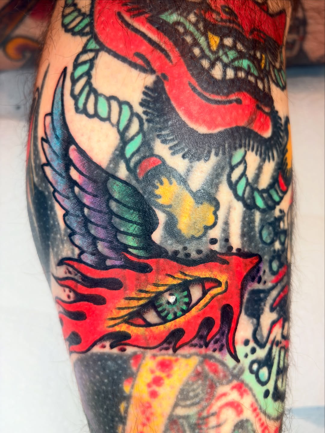 Tattoo by @zacktaylortattoos — american_traditional, neo_traditional