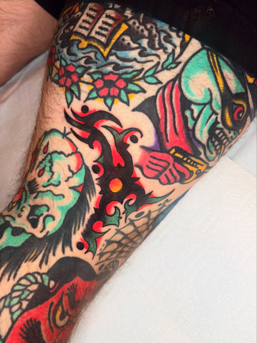 Tattoo by @zacktaylortattoos — american_traditional, neo_traditional