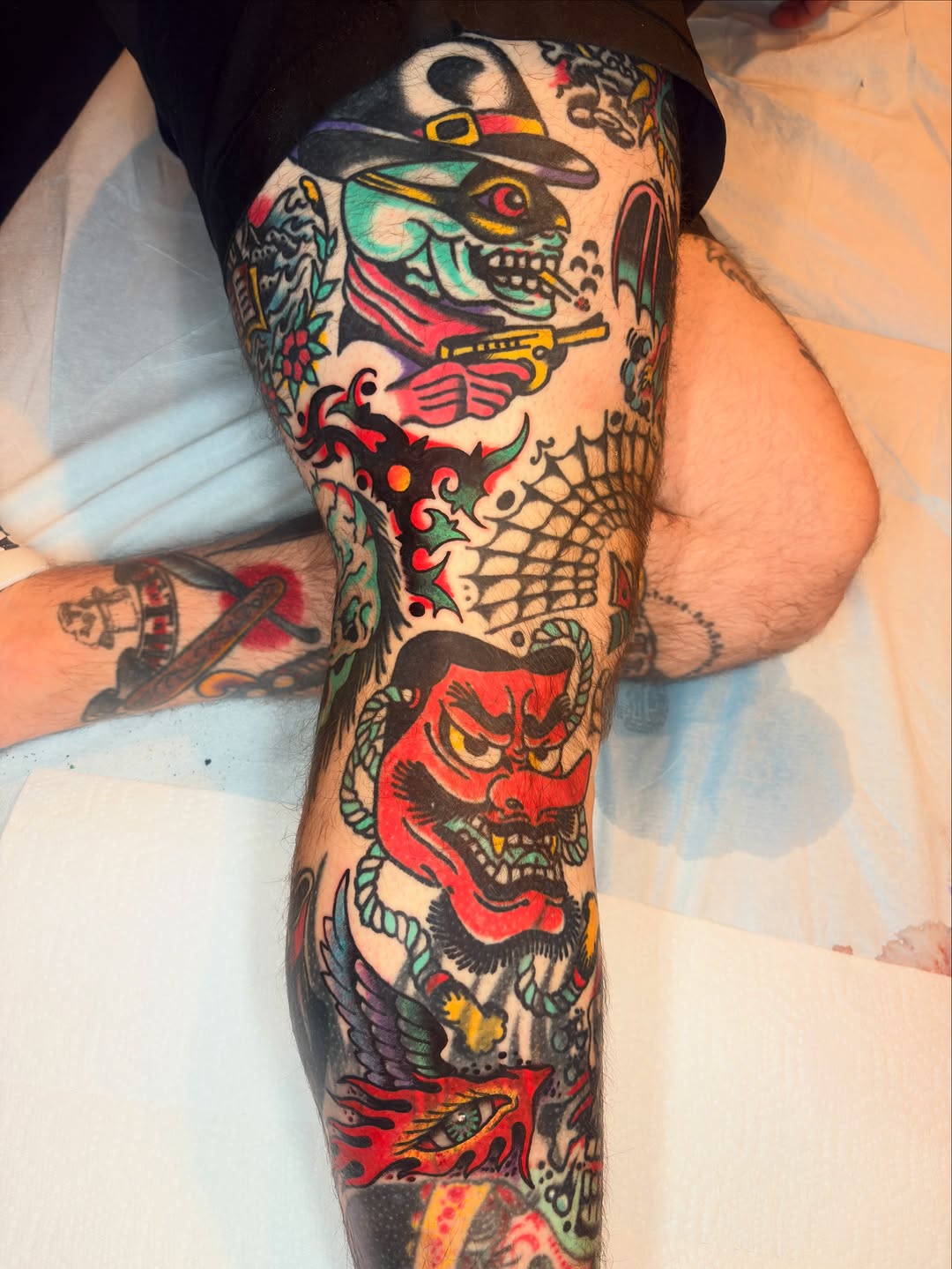 Tattoo by @zacktaylortattoos — american_traditional, neo_traditional