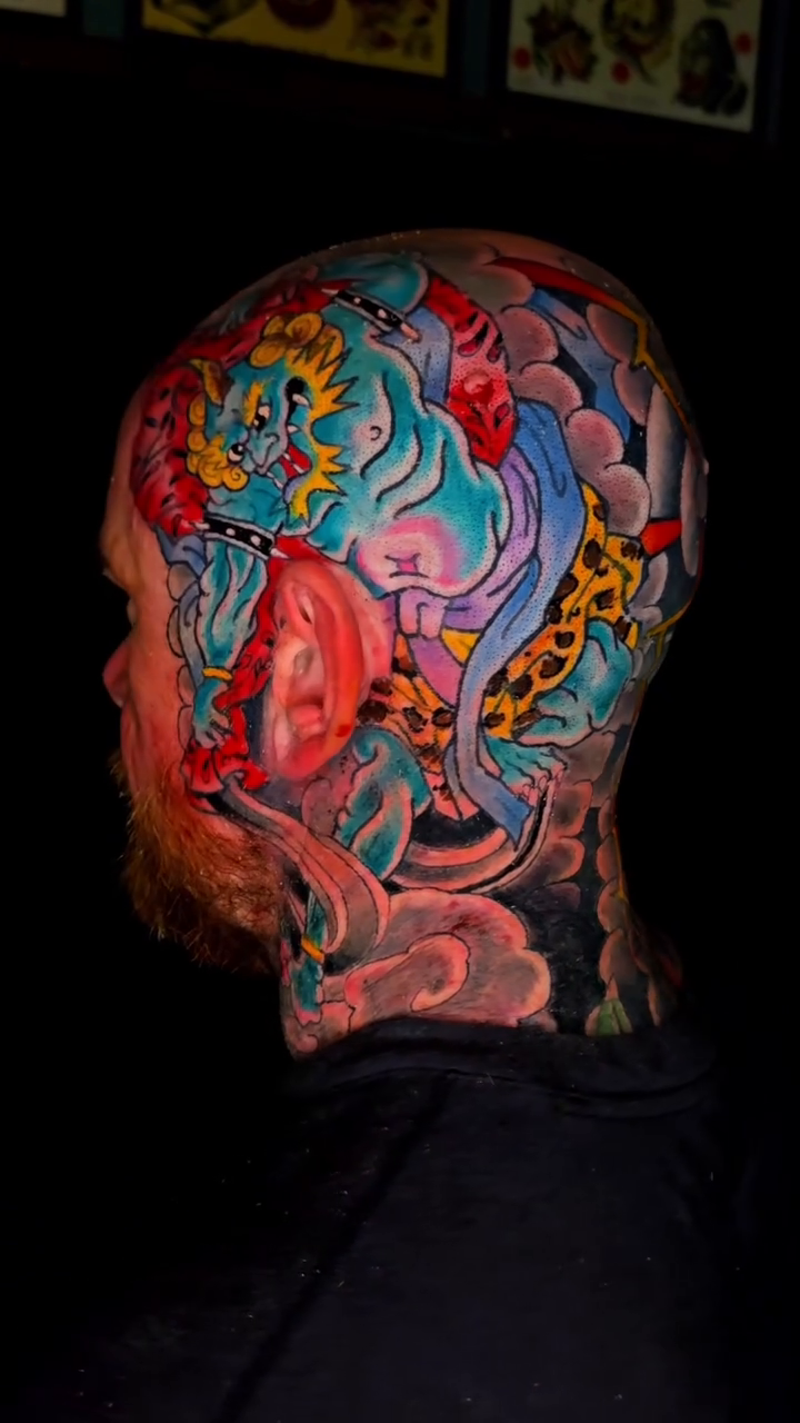 Tattoo by @brother.israel — japanese_irezumi, neo_traditional