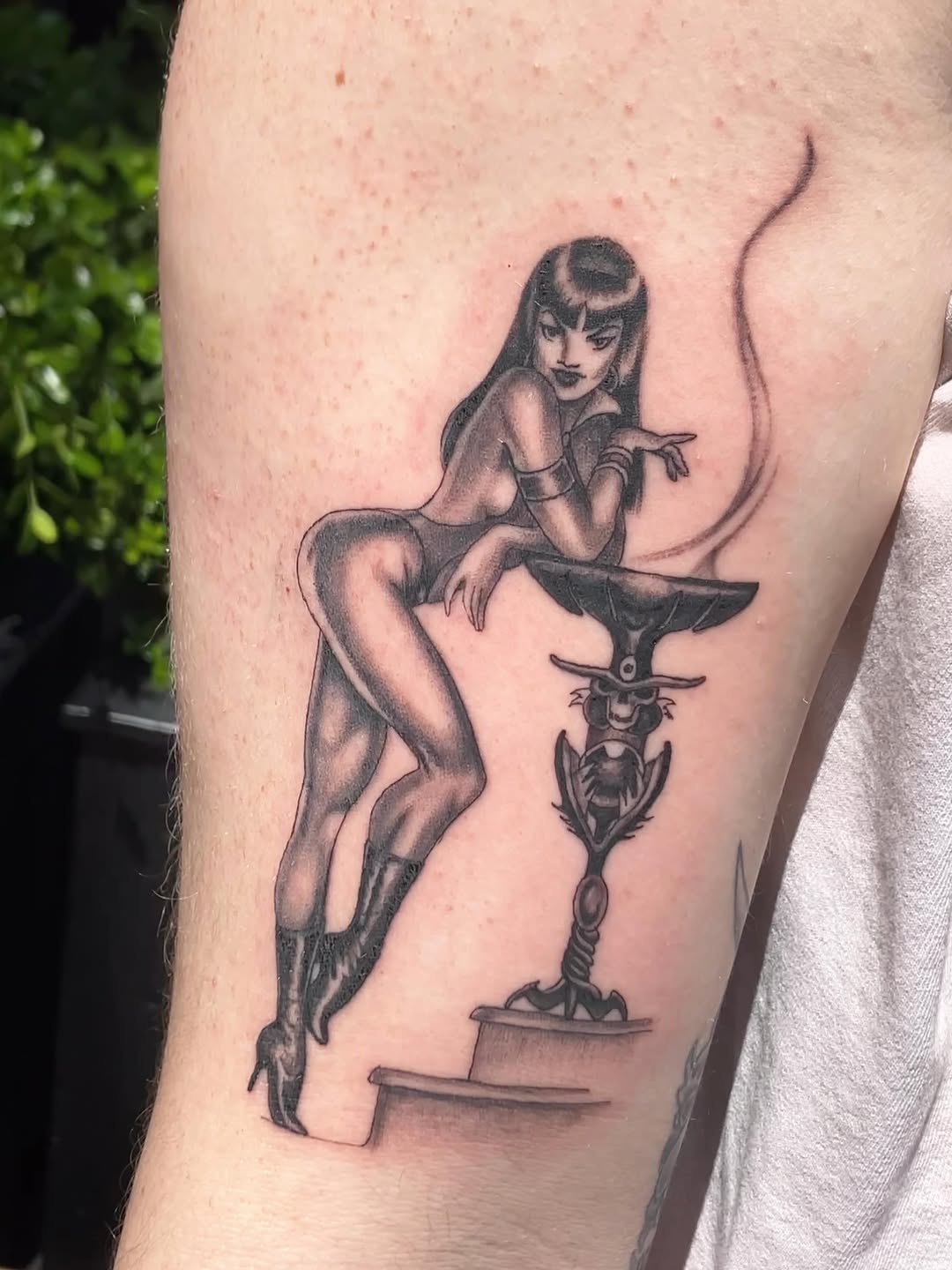 Tattoo by @uuptempo — black_and_grey, realism