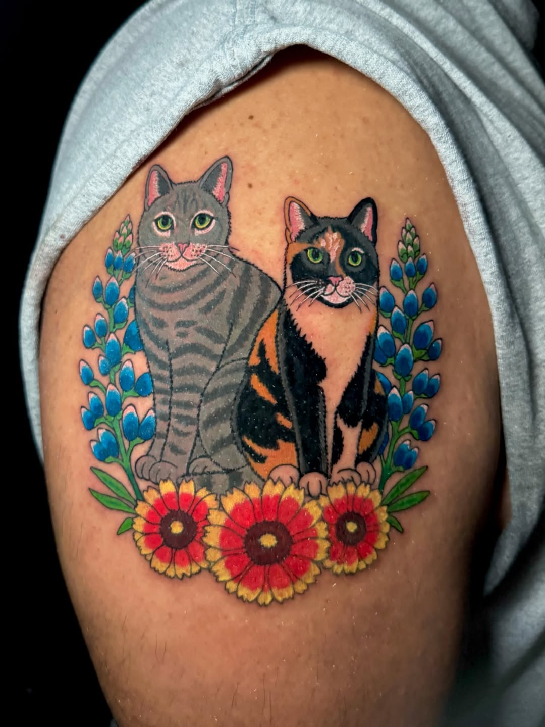 Tattoo by @blackbirdtats — new_school