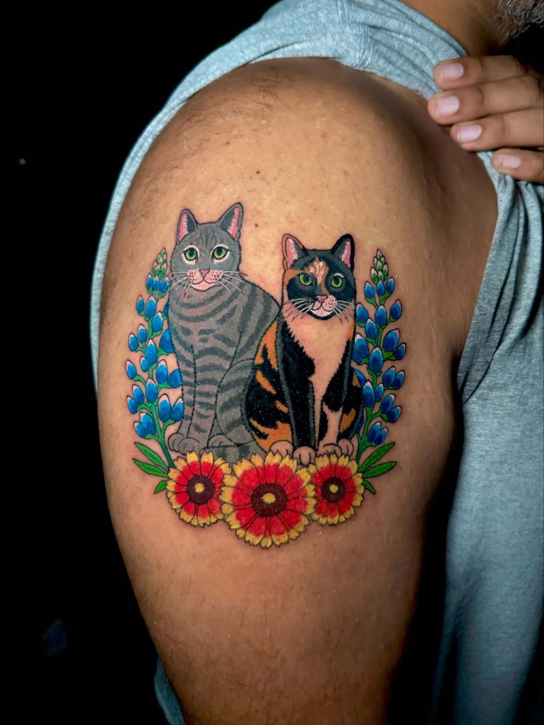 Tattoo by @blackbirdtats — new_school