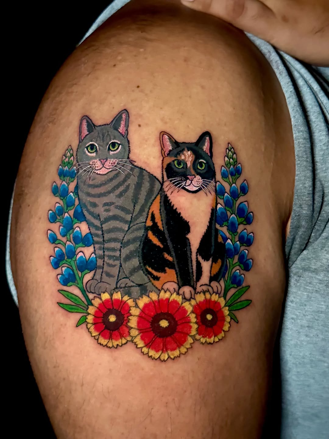 Tattoo by @blackbirdtats — new_school