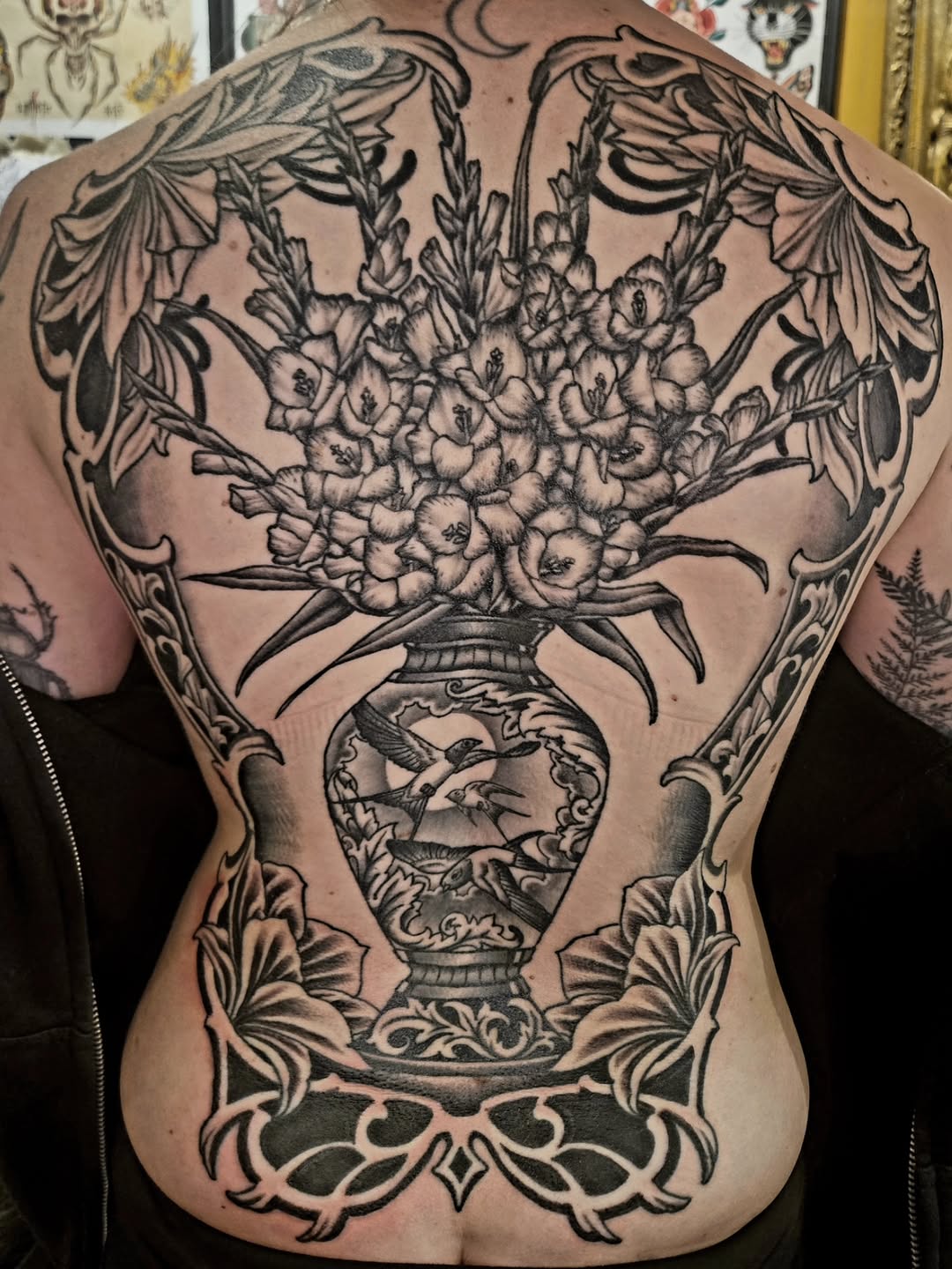 Tattoo by @owenmillertattoo — black_and_grey, realism