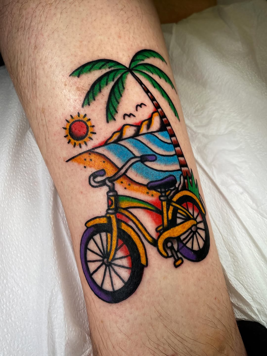 Tattoo by @rubber_band_dan — american_traditional, illustrative