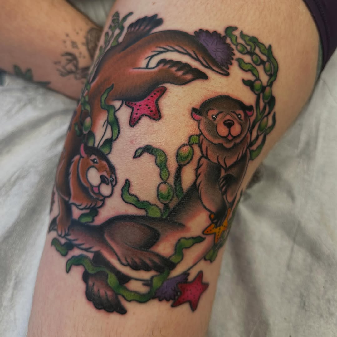 Tattoo by @southpawkate โ new_school