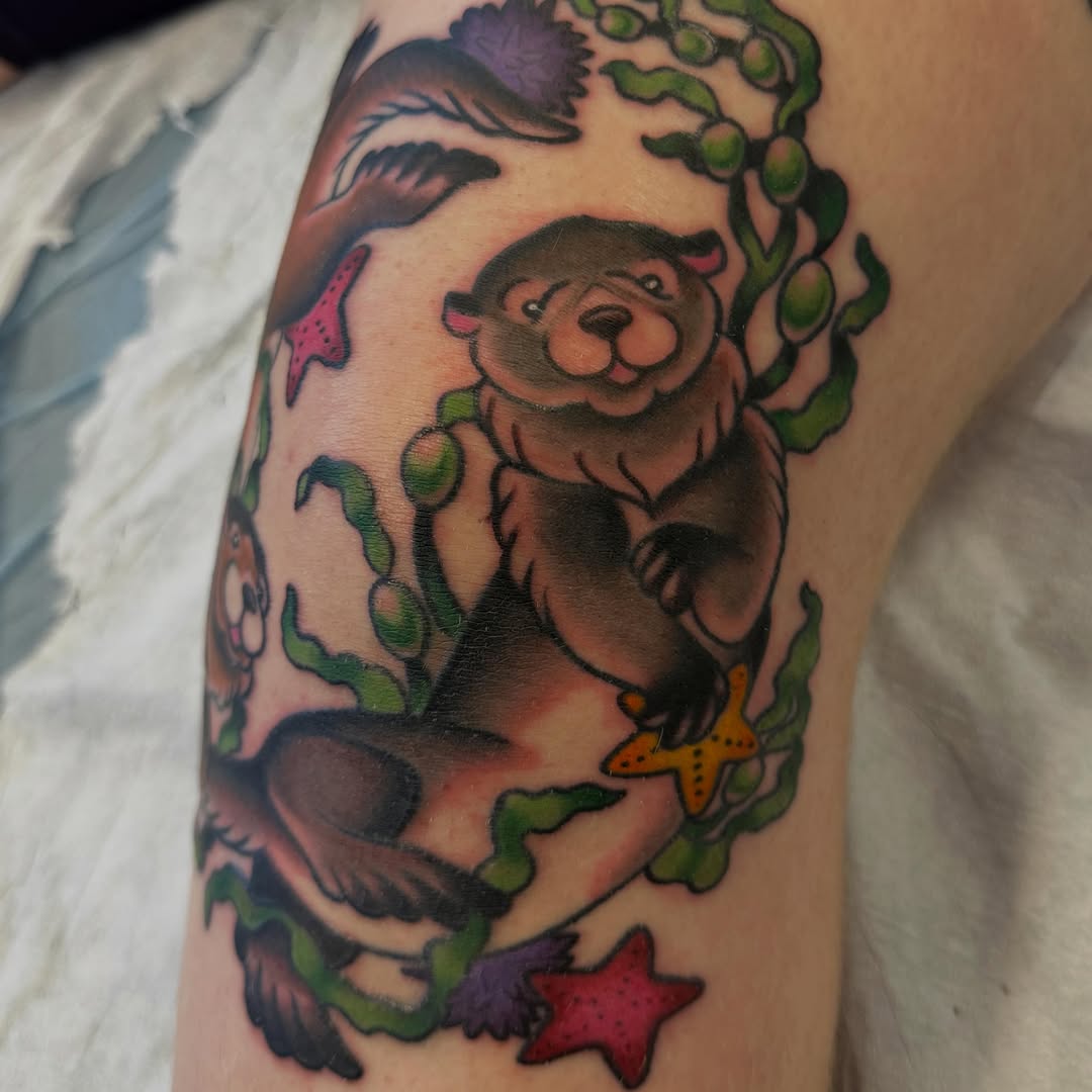 Tattoo by @southpawkate โ new_school