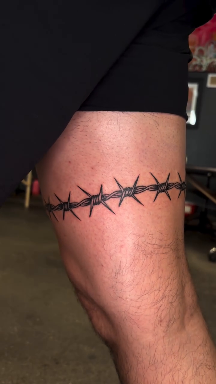 Tattoo by @brettattoos — blackwork, illustrative