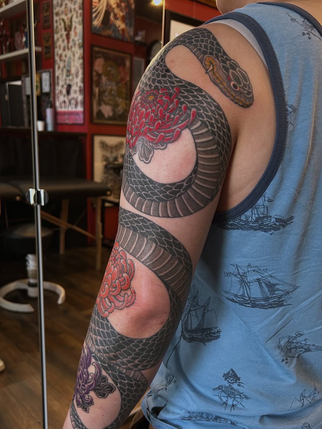 Tattoo by @takomanink — japanese_irezumi