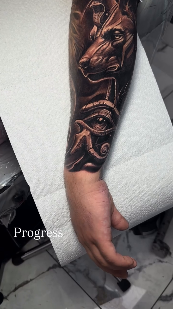Tattoo by @4evertattoo_ink β black_and_grey, realism