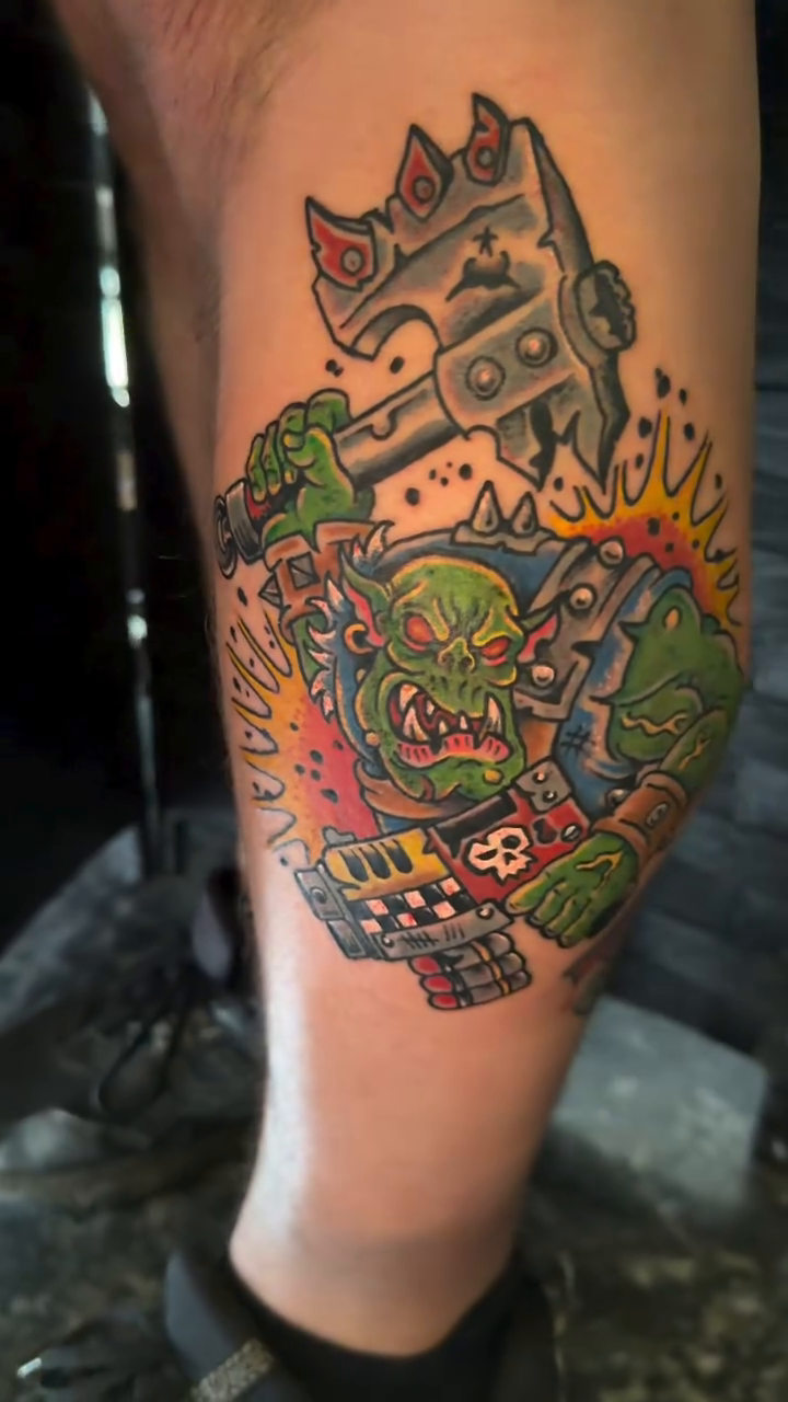 Tattoo by @greenkodi — neo_traditional, new_school
